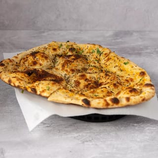 Garlic & Basil Naan (V)